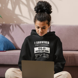 I Überlebte Verarbeitung der Daten für die GUS-EI- Hoodie