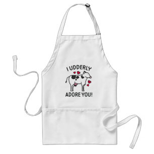 I Udgeordnete Adore You Schürze