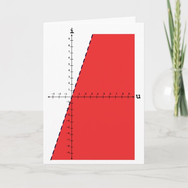 i unter 3 u feiertagskarte (Vorderseite)