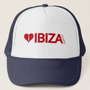 I ursprüngliche authentische Andenken Liebe Ibiza Truckerkappe