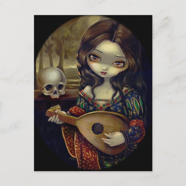 "I Vampiri: Il Liuto" Postkarte (Vorderseite)