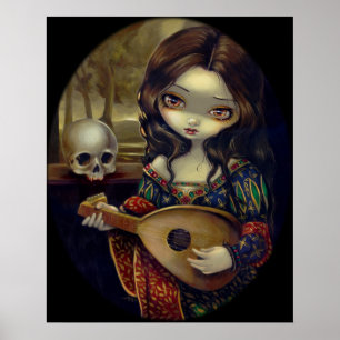 I Vampirie: Il Liuto ART PRINT Vampire w/Lute Poster