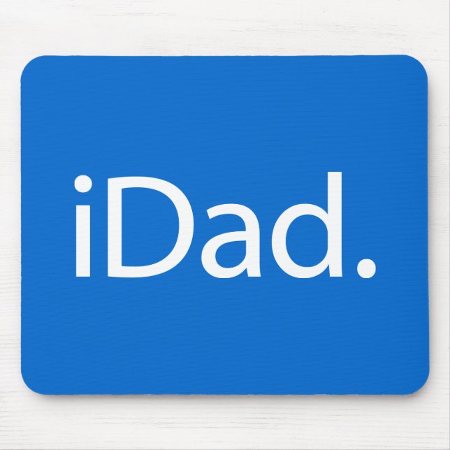i Vater (iDad) Mousepad (Vorne)