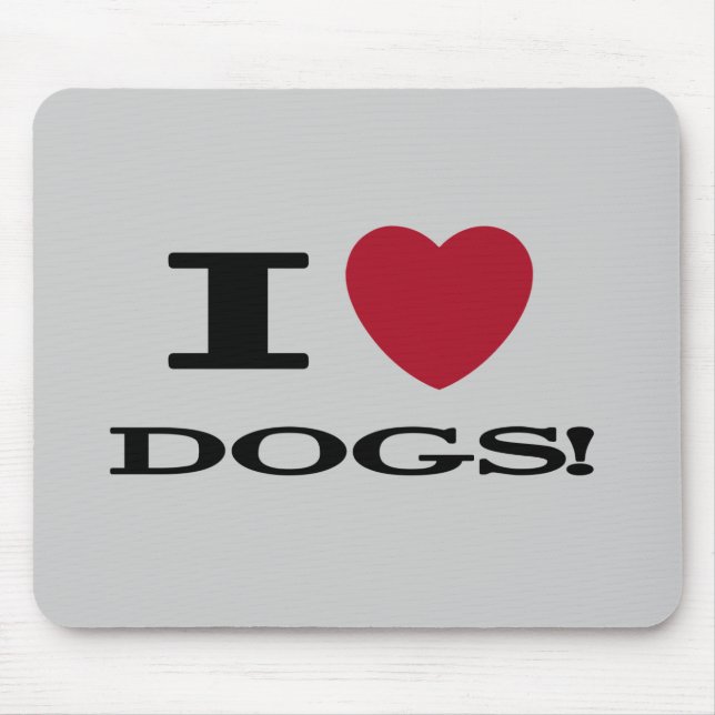 I verfolgt Herz T-Shirts und Geschenke Mousepad (Vorne)