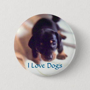 I verfolgt Liebe Knopf Button
