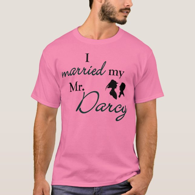 I verheirateter Herr Darcy T-Shirt (Vorderseite)
