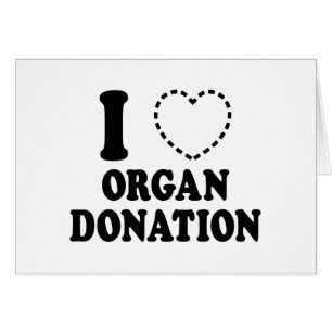 I {VERMISST HERZ} ORGAN-SPENDERKARTE}