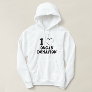 I {VERMISSTES HERZ} ORGANSPENDE HOODIE