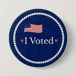 I Voting Politics Button Button Kampagne Merchandi