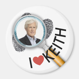 I wahrer Verbrechen-Magnet Liebe-Keith Magnet