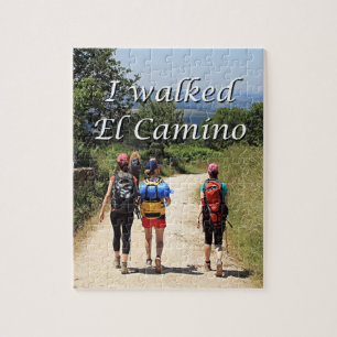 I walked El Camino, Spain Puzzle