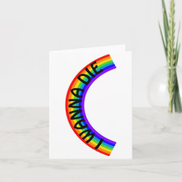 I Wanna Die - Rainbow Einladung
