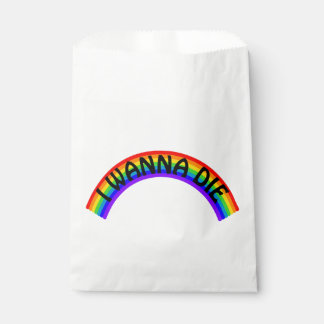 I Wanna Die - Rainbow Geschenktütchen