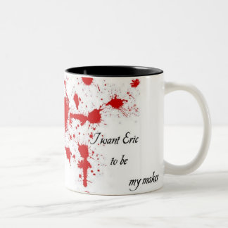 I want Eric to be my maker!1 Zweifarbige Tasse