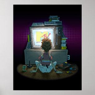 „I Want My Mtv“-Poster Poster