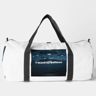 I want to believe duffle bag