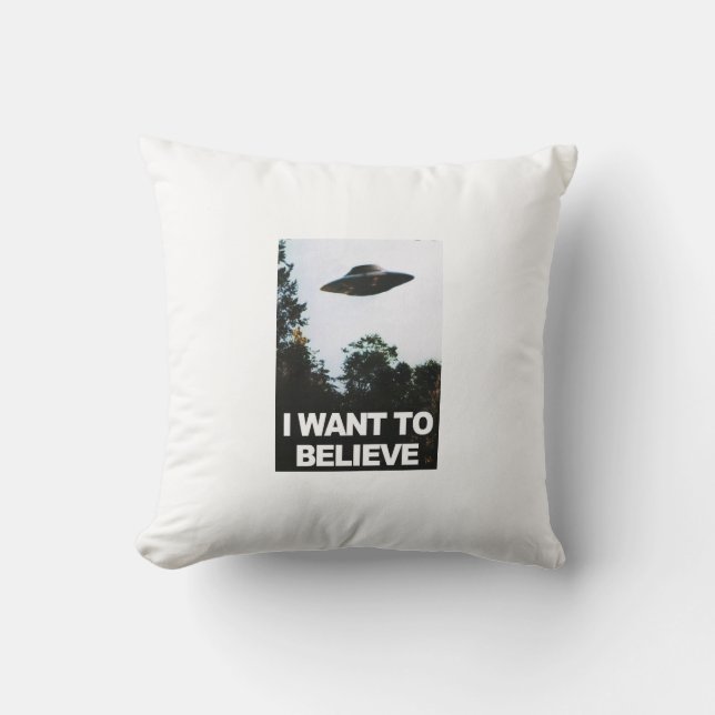 I want to believe kissen (Vorderseite)