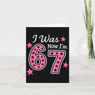 I Was 6 Now I’m 7 67 Six Seven Meme For 7 Year Old Karte