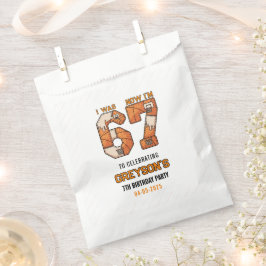 I Was 6 Now I’m 7 Basketball – 7th Birthday Party Geschenktütchen