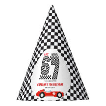 I Was 6 Now I'm 7 Race Car Boy Birthday Party
