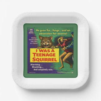 I was a teenage squirrel pappteller