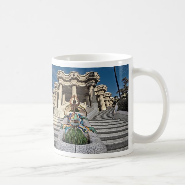 I was in Barcelona: Anoni Gaudi's Park Güell Tasse (Rechts)