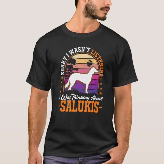 I was thinking about Salukis Premium_1 T-Shirt (Vorderseite)