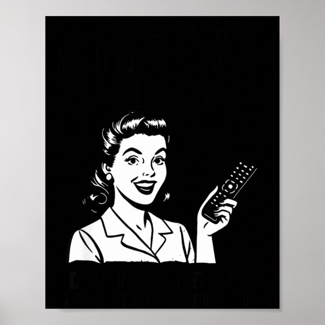 I Watch Murder Shows To Relax Funny Retro True Cri Poster (Vorne)