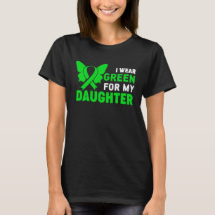 I Wear Daughter Ribbon Aunt Dwarfism Awareness Lit T-Shirt