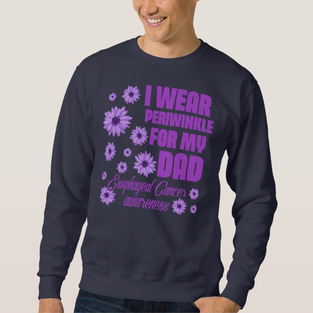 I Wear Periwinkle For My Dad  Sweatshirt (Vorderseite)