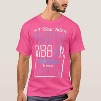 I Wear This Purple Ribbon Overdose Awareness Day G T-Shirt