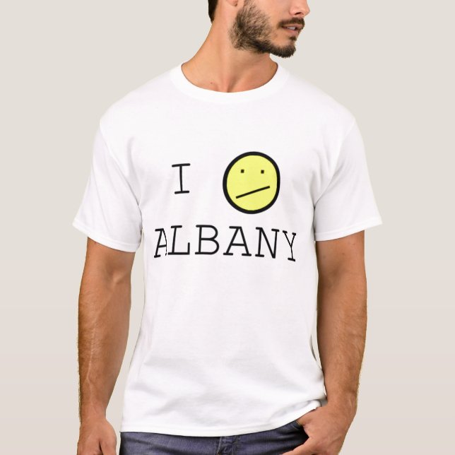 I wie Albanien T-Shirt (Vorderseite)