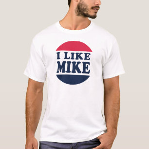 I-WIE-MIKE-SCHALTFLÄCHE T-Shirt