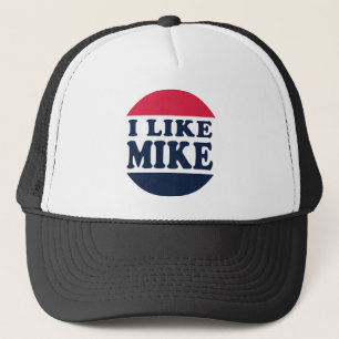 I-WIE-MIKE-SCHALTFLÄCHE TRUCKERKAPPE
