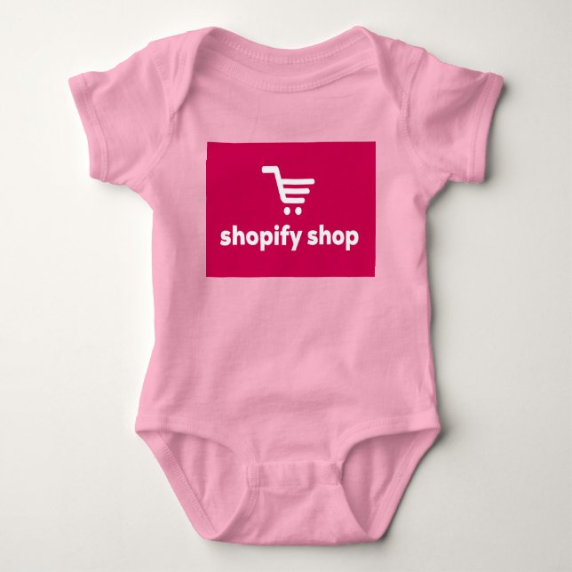 I will do shopify logo design baby strampler (Vorderseite)