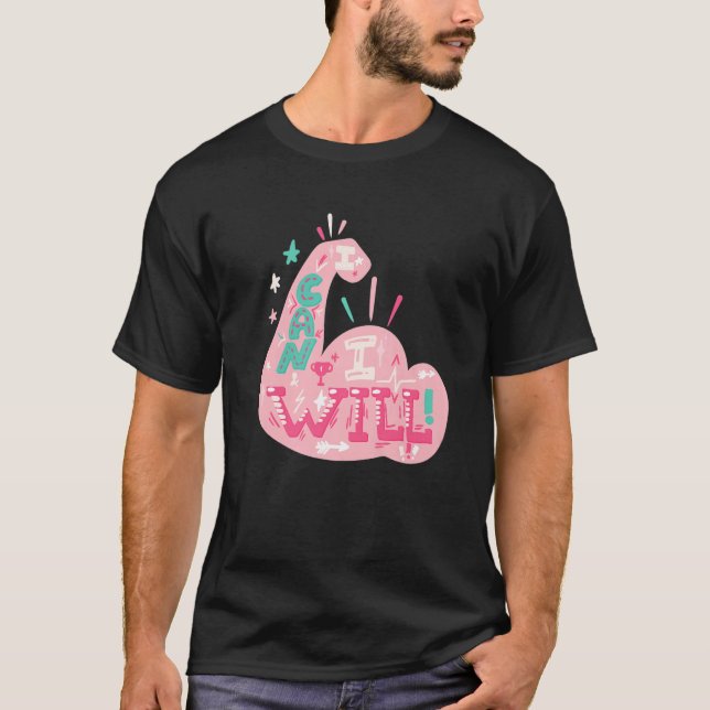 I Will Self Love Motivational T-Shirt (Vorderseite)