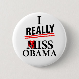 I wirklich Fräulein Obama! Button