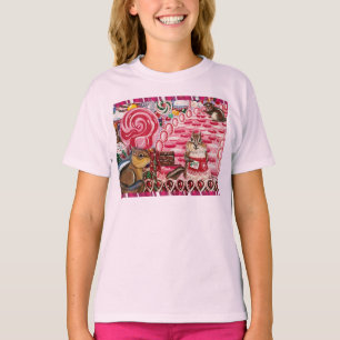 "I woll Candy" Ruffled Shirt