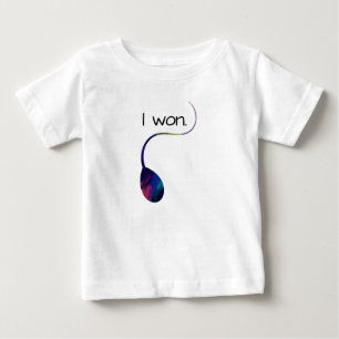 I Won Funny Säugling T - Shirt