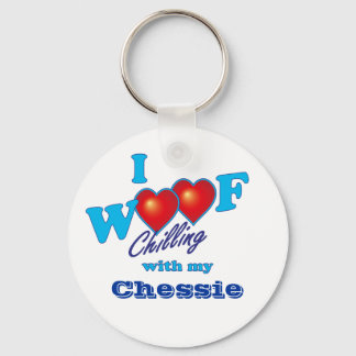 I Woof Chessie Schlüsselanhänger