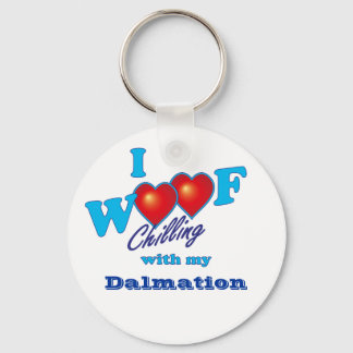 I Woof Dalformation Schlüsselanhänger