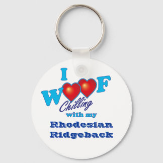 I Woof Rhodesian Ridgeback Schlüsselanhänger