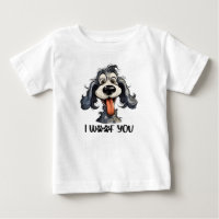 I Woof You Funny Dog Sublimierung
