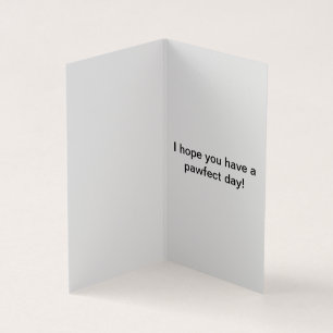 I Wuff Sie! Westie Geburtstags-Karte