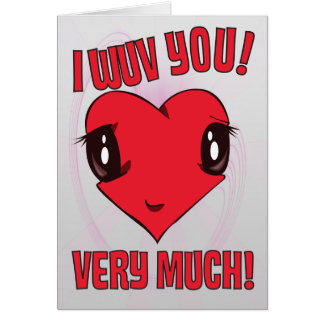 I Wuv, den Sie kardieren