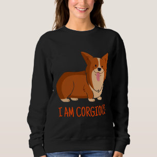 I X M Corgious Adorable Corgi Doggo Liebe Sweatshirt