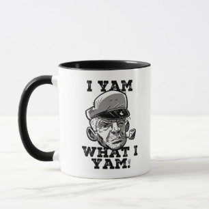 I Yam Was ich Yam Classic Meme Design Tasse