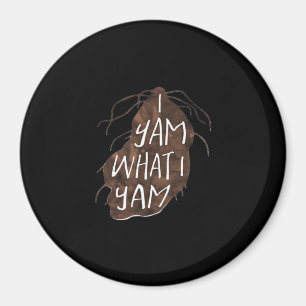 I Yam Was ich Yam - Pueble Design Magnet