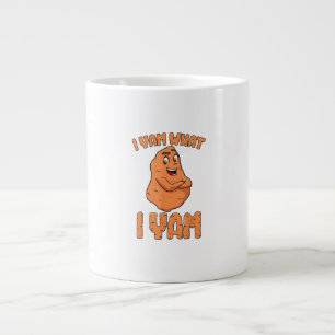 I Yam Was ich Yam Sweet Potato Funny Erntedank Jumbo-Tasse