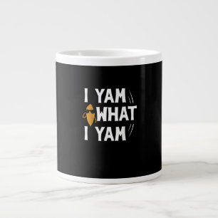 I Yam What I Yam Design - Sweet Potato Lover Desig Jumbo-Tasse